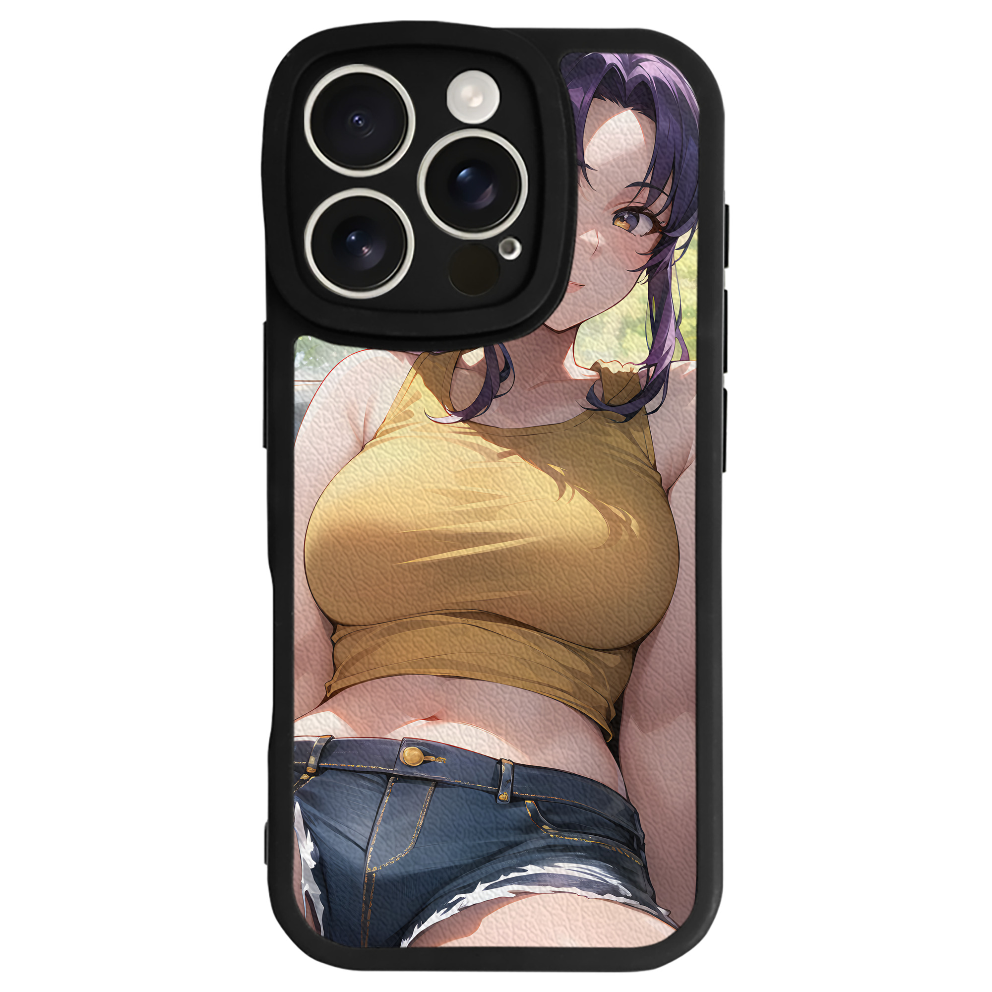 （画像用） EVA 新世紀エヴァンゲリオン 【iPhone 16シリーズ対応】シリコンスマホケース（レザー調） 材質：シリコン